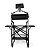 Cadeira para Maquiagem Profissional | Dobrável | Leve | Encosto Cabeça | Klass Vough DC-013BL - Imagem 11