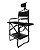 Cadeira para Maquiagem Profissional | Dobrável | Leve | Encosto Cabeça | Klass Vough DC-013BL - Imagem 13