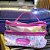 Necessaire Dupla Organizadora Hello Kitty Klass Vough Rosa KCHK-01R com Visor Transparente - Imagem 7