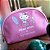 Necessaire  Hello Kitty – Rosa, Estampada, Compacta e Espaçosa — KCHK-02P - Imagem 4
