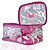 Necessaire Hello Kitty em PVC Transparente e Nylon: Acessórios + Organizados - KCHK-07 - Imagem 2