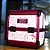 Maleta de Maquiagem Organizadora Hello Kitty Klass Vough DBHK-02R Pink com Múltiplos Compartimentos - Imagem 5