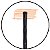 Pincel Kabuki Pequeno para Base Onix Line OX-29 - Imagem 3