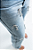 Calça Jeans Laços Strass - Imagem 3