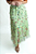 Saia Midi Tule Floral Verde - Imagem 2