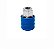 HIDRAFLUX ENGATE RAPIDO AR 1/4" X ROSCA FEMEA 1/4" NPT AZUL - Imagem 1