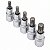 ROTTA 376 JOGO SOQUETES BITS MULTIDENTADO 1/2" 5 PCS M8 A M16 - Imagem 1