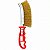 ATOPY ESCOVA ACO MANUAL CB PLASTICO 23CM - Imagem 1