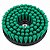 AUTOCRAZY ESCOVA ROTATIVA ESTOFADOS 120MM VERDE CERDAS MACIA - Imagem 1