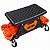 KERS BANCO COM RODIZIOS 360 PROFISSIONAL LOWRIDER STOOL 130KG PARA DETALHAMENTO - Imagem 1