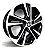 Roda Creta Pcd Prestige Attitude 16  Cor:PRETA DIAMANTE - Imagem 1