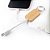 Chaveiro Bambu  com Entrada USB, Lightning e tipo C. Jikiz - Imagem 2