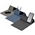 Mouse Pad com Suporte de Celular Madeira - Imagem 1