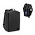 Mochila para notebook 17.3"em poliéster reciclado Matoury - Imagem 4
