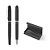 Set premium caneta esferográfica e caneta roller em cobre e aço inox Imperatriz - Imagem 2
