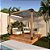 Pergofacil Deck 3x3m 4" Teto Arena - Imagem 2