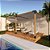 Pergofacil DoubleDeck 3x6m 4" Teto Branco - Imagem 2