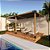 Pergofacil DoubleDeck 3x6m 4" Teto Preto - Imagem 2