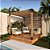 Pergofacil Elegance 3x3m 4" Teto Ripado Lateral Ripada - Imagem 2