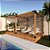 Pergofacil Gracefull 3x6m 4" Teto Ripado Lateral Ripada - Imagem 2