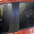 Adesivo Preto Rugoso Fosco Jateado Para Colunas de Carros 100 x 40 cm - Imagem 2