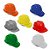 Capacete de Segurança Aba Frontal Diferentes Cores Marca Plastcor - Imagem 1