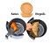50 Pcs Papel Air Fryer Forma Forro Tapete De Fritadeira - Imagem 6