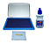Almofada para Carimbo Grande Nº 3 Masterprint com Tinta + 1 Tinta Brinde Radex - Imagem 1