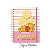 Caderno Inteligente Smart Ursinho Pool Colegial 17,7x24x3 cm - Imagem 1