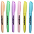 Kit 6 Marca Texto Masterprint Cores Pastel – Realce Suave para Estudo e Escritório - Imagem 1