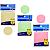 Kit 3 Blocos Post-IT Adesivos 75x75mm Masterprint – 100 Folhas Cada para Anotações - Imagem 1