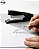 Kit Grampeador Masterprint com 5.000 Grampos 26/6 e Extrator Espátula para Escritório - Imagem 3