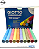 Giz de Lousa Colorido 10 Cores Giotto Robercolor 100 Unidades – Antipó para Quadro Escolar - Imagem 2