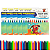 Kit com 3 ou 5 Unidades Mini Giz de Cera 12 Cores Kit Festa Lembrancinha - Imagem 4
