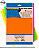 Papel Neon A4 180g Offset Opaline Colorplus Fosco Artesanato Criativo 20 Fls Coloridos Masterprint - Imagem 2