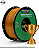 Filamento PLA Dourado 1,75mm 1kg Masterprint para Impressora 3D - Imagem 1