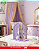 Caderno de Adesivos Princesas Disney com 200 Adesivos 20 Folhas 15x21cm e Fechamento em Fita de Cetim DAC - Imagem 5