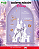 Caderno de Adesivos Princesas Disney com 200 Adesivos 20 Folhas 15x21cm e Fechamento em Fita de Cetim DAC - Imagem 1