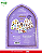 Caderno de Adesivos Princesas Disney com 200 Adesivos 20 Folhas 15x21cm e Fechamento em Fita de Cetim DAC - Imagem 4
