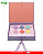 Conjunto Mini Cartinhas Princesas com 20 Folhas, 6 Envelopes e Adesivos 3D DAC - Imagem 2