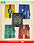 Fichário Caderno Argolado Universitário Harry Potter Hogwarts DAC com Fechamento em Elástico - Imagem 4