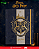Fichário Caderno Argolado Universitário Harry Potter Hogwarts DAC com Fechamento em Elástico - Imagem 1
