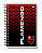 Caderno Universitário Flamengo Oficial 1 Matéria 80 Folhas Capa Dura Espiral KIT - Imagem 5