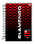Caderneta Agenda Espiral Flamengo Capa Dura 96 Folhas 100x137mm KIT - Imagem 2
