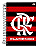 Caderneta Agenda Espiral Flamengo Capa Dura 96 Folhas 100x137mm KIT - Imagem 5