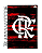 Caderneta Agenda Espiral Flamengo Capa Dura 96 Folhas 100x137mm KIT - Imagem 3