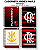 Caderneta Agenda Espiral Flamengo Capa Dura 96 Folhas 100x137mm KIT - Imagem 1