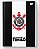 Caderno Brochurado Corinthians 80 Folhas Capa Dura 200x275mm KIT - Imagem 2