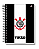 Agenda Corinthians Caderneta 96 Folhas Capa Dura Espiral KIT - Imagem 5