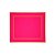 Lugar Americano Minimal Pink Bordado Laranja - Imagem 1